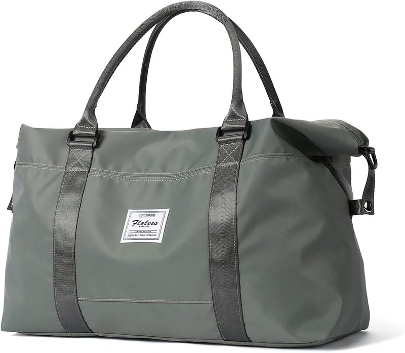 SEAFEW Small Gym Duffel Bag, Travel Weekender Bags for Women, Overnight Gym Carry On Tote Bag with Wet Pocket, Hospital Mom Bag for Labor and Delivery - Green - Image 1